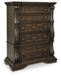 Picture of 43.5"W x 54"H Five Drawer Chest