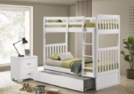 Picture of 33" - 39" Bunk Bed split into two twin beds w/trundle or w/o trundle Bed and Mattresses