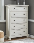 Picture of 39.5"W x 58.5"H 5 Drawer Chest