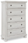 Picture of 39.5"W x 58.5"H 5 Drawer Chest