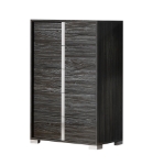 Picture of 33"L x 51"H Glossy Gray Chest