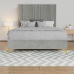 Picture of Upholstered bed with Prestige Headboard