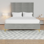 Picture of Upholstered bed with Axton Headboard