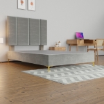 Picture of Upholstered bed with Axton Headboard