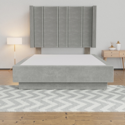 Show details for Nova Bed with Opulence Headboard Picture of Nova Bed with Opulence Headboard
