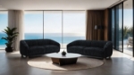 Picture of Boucle Sofa, Loveseat and Chair Set