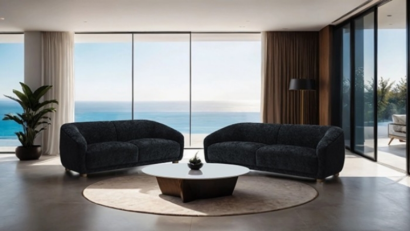 Picture of Boucle Sofa, Loveseat and Chair Set