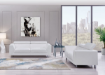 Picture of Bonded Leather stationary sofas