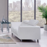 Picture of Bonded Leather stationary Loveseat