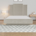 Picture of Nova Bed with Wave Headboard