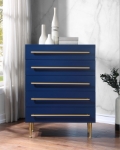 Picture of 36"W x 48.5"H Wood Veneer And Iron Chest