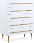 Picture of 36"W x 48.5"H Wood Veneer And Iron Chest