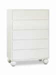 Picture of 34"W x 48"H Natural/Brown/Cream/Black Finish Chest