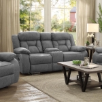 Picture of Reclining Loveseat in Grey