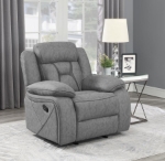 Picture of Glider Recliner Chair in Grey