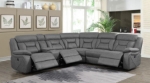 Picture of Power Reclining Sectional in Grey