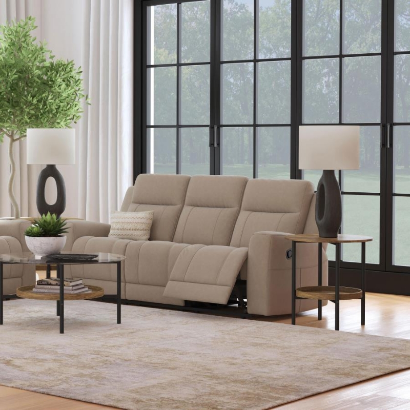 Picture of Reclining Sofa in Taupe