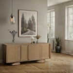 Picture of Solid Wood Natural Finish Sideboard / Buffet