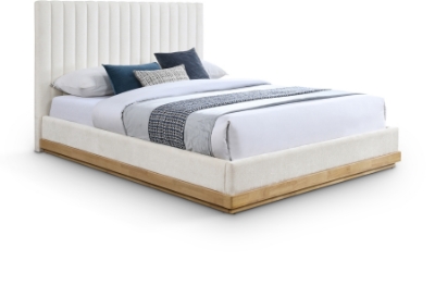 Show details for 54" Fabric Upholstered Bed Picture of 54" Fabric Upholstered Bed