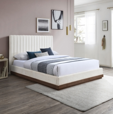 Show details for 54" Upholstered Bed Picture of 54" Upholstered Bed