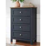 Picture of 34.13"W x 48.13"H Four Drawer Chest