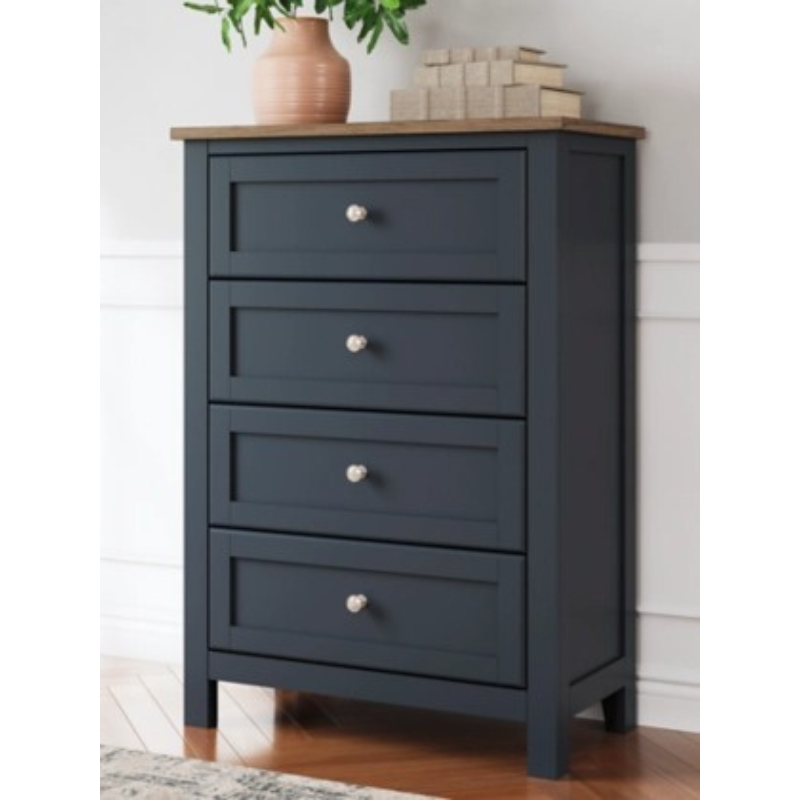 Picture of 34.13"W x 48.13"H Four Drawer Chest