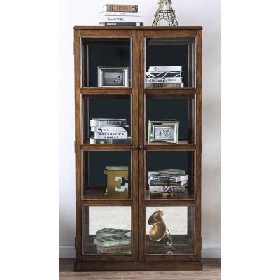 Show details for Curio Cabinet L 35 X W 13.75 X H 67 Picture of Curio Cabinet L 35 X W 13.75 X H 67