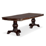 Picture of 9pcs, 11pcs Or 13pcs, Double Pedestal Base Wood Veneer Dining Room set