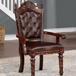 Picture of 9pcs, 11pcs Or 13pcs, Double Pedestal Base Wood Veneer Dining Room set