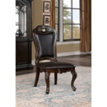 Picture of 7pcs, 9pcs, 11pcs or 13pcs, Walnut/Dark Brown Faux Wood Dining room set