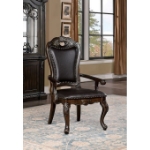 Picture of 7pcs, 9pcs, 11pcs or 13pcs, Walnut/Dark Brown Faux Wood Dining room set