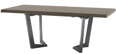 Show details for 79/98/118/157.5" Extendable Brown Wood Dining Table Picture of 79/98/118/157.5" Extendable Brown Wood Dining Table