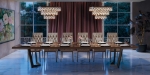 Picture of 7pc, 9pc, 11pc, 13pc Or 15pc, Walnut Dining Room Set