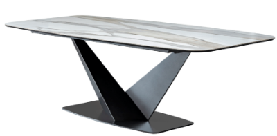 Show details for 94" Marble Dining Table Picture of 94" Marble Dining Table