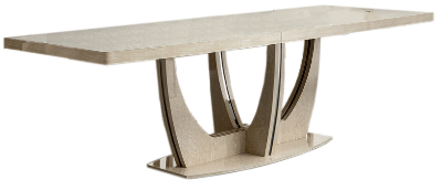 Show details for 79/98" Extendable High gloss lacquered Dining Table Picture of 79/98" Extendable High gloss lacquered Dining Table