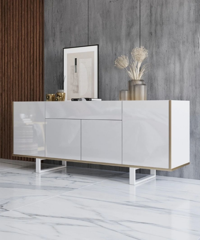 Picture of Large White Buffet