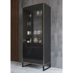 Picture of High gloss large china cabinet 31"W x 18"D x 65"H
