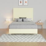 Picture of Flat Miami Headboard and Regular Base Custom Bed