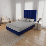 Picture of Upholstered bed with Prestige Headboard