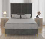 Picture of Upholstered bed with Axton Headboard