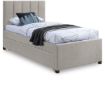 Picture of Textured Linen Trundle Bed