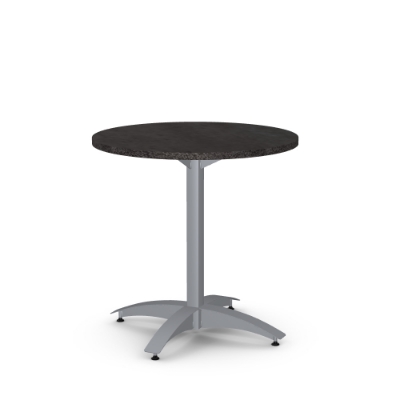Show details for Billy Wood Top Round Dining Table Picture of Billy Wood Top Round Dining Table