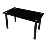 Picture of 7pcs Or 9pcs  White/Black glass top Dining Room Set