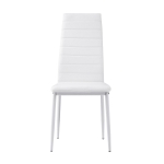 Picture of 7pcs Or 9pcs  White/Black glass top Dining Room Set