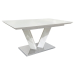 Picture of 7pcs, 9pcs Or 11pcs, White high gloss Dining Room Set
