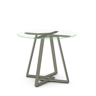 Show details for Dirk Glass, Stone/Marble and Wood Customized Dining Table Picture of Dirk Glass, Stone/Marble and Wood Customized Dining Table