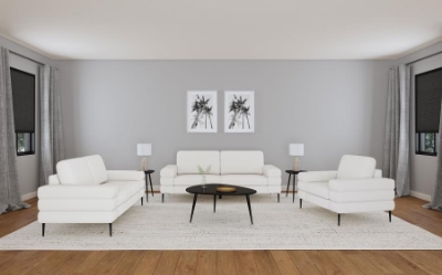 Show details for Upholstered Arm Sofa, Loveseat, Chair Picture of Upholstered Arm Sofa, Loveseat, Chair
