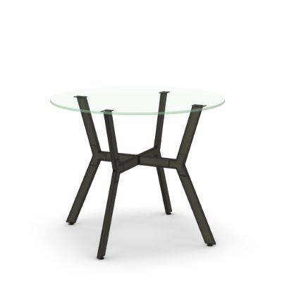 Show details for Norcross Glass, Stone/Marble and Wood Customized Dining Table Picture of Norcross Glass, Stone/Marble and Wood Customized Dining Table