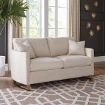 Picture of 3-piece Upholstered Curved Track Sofa Set Beige