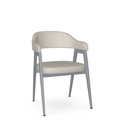 Show details for Carmen armchair Upholstered seat and  backrest chair Picture of Carmen armchair Upholstered seat and  backrest chair